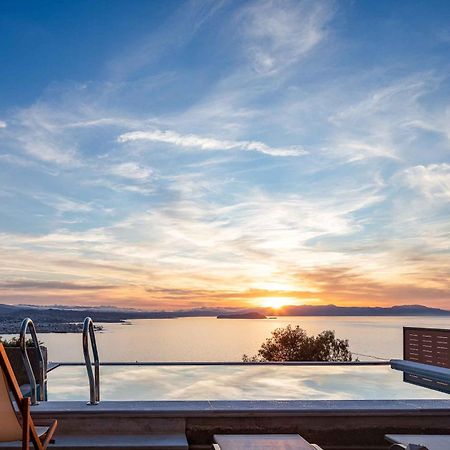 Omnia Luxury Villas - "Heated" Pools & Breathtaking Seaviews! Chania  Exteriör bild