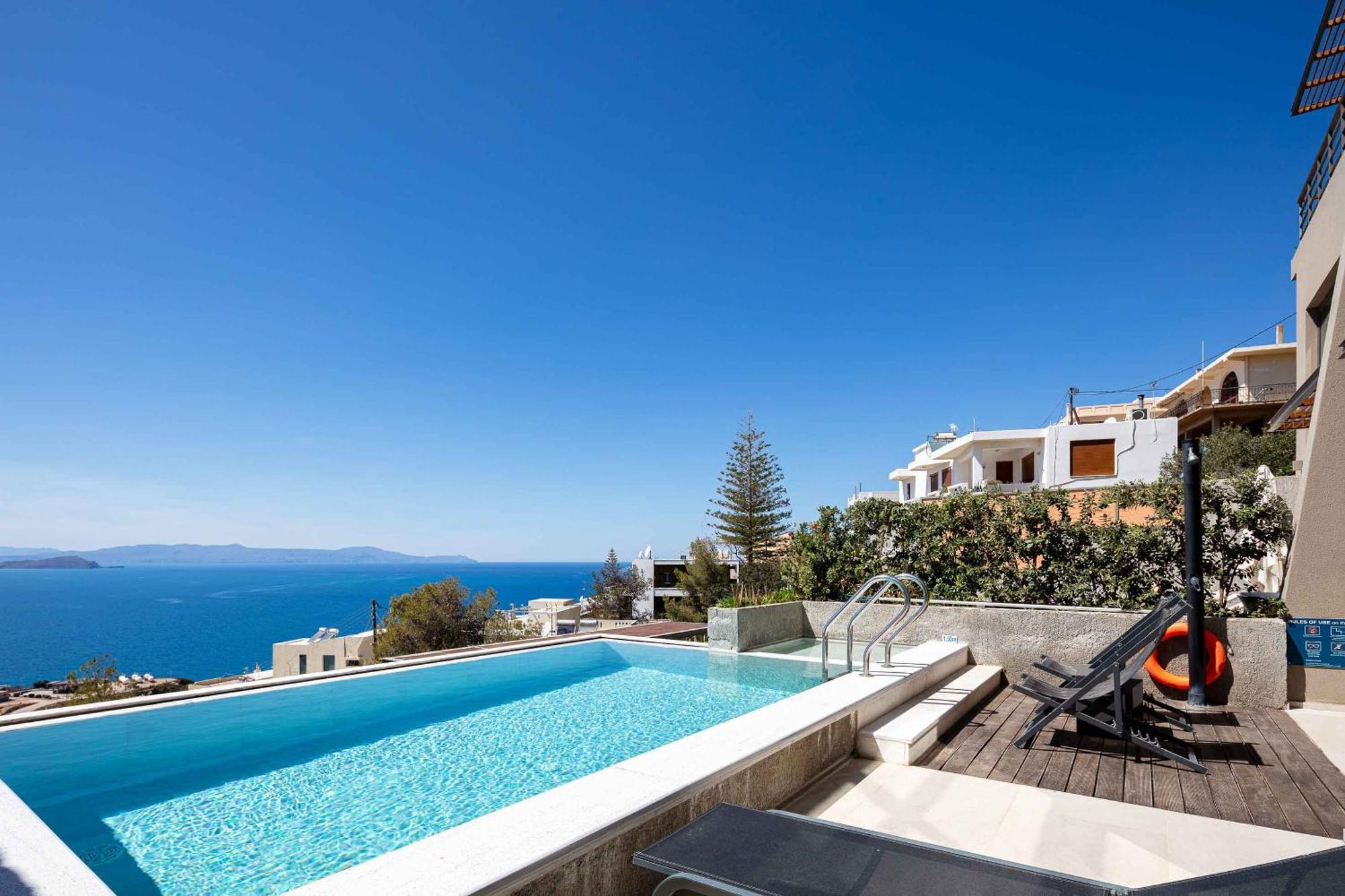 Omnia Luxury Villas - "Heated" Pools & Breathtaking Seaviews! Chania  Exteriör bild