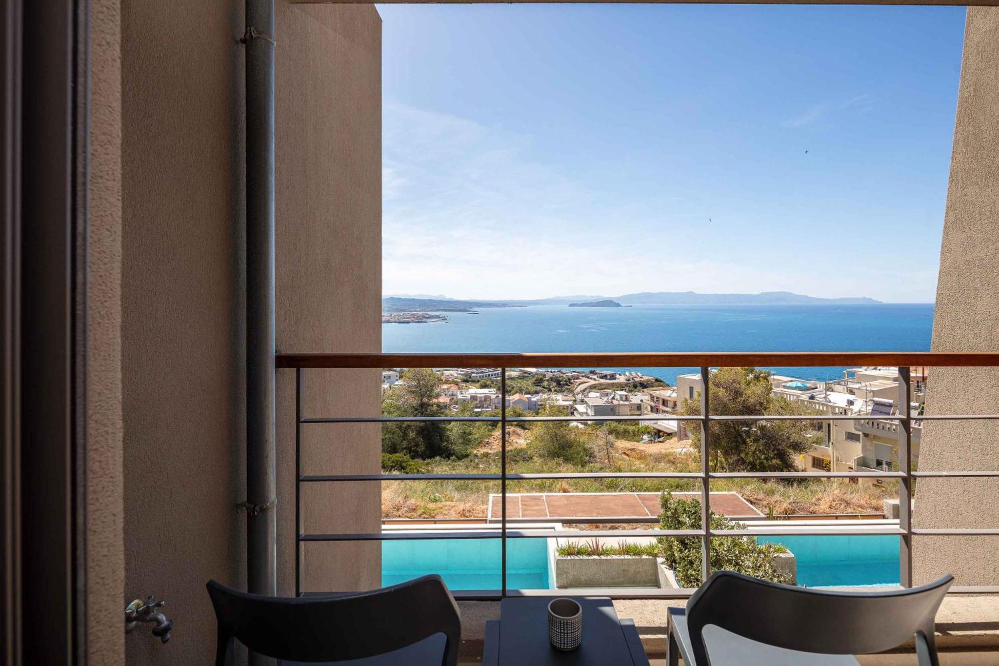 Omnia Luxury Villas - "Heated" Pools & Breathtaking Seaviews! Chania  Exteriör bild