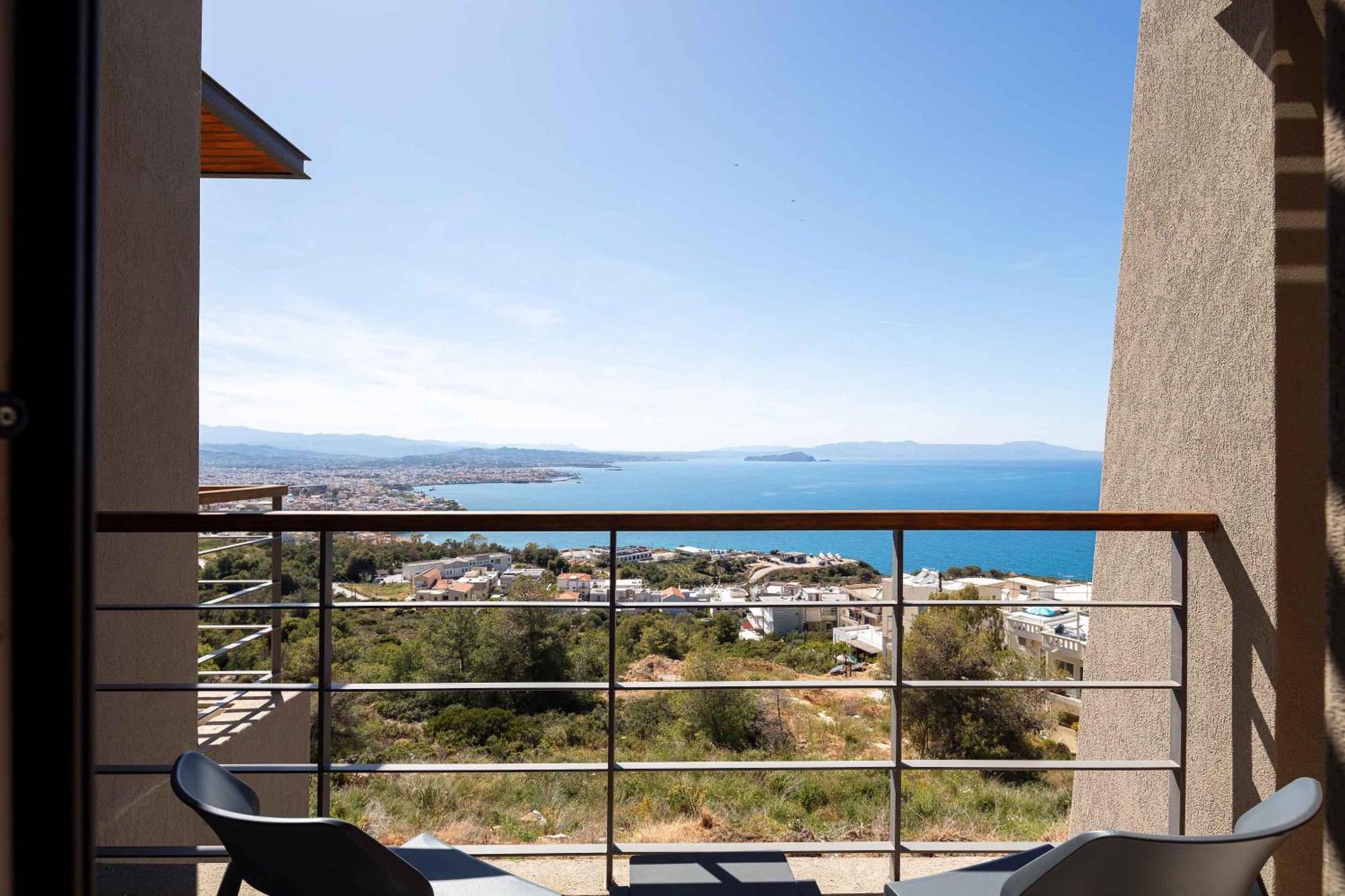 Omnia Luxury Villas - "Heated" Pools & Breathtaking Seaviews! Chania  Exteriör bild