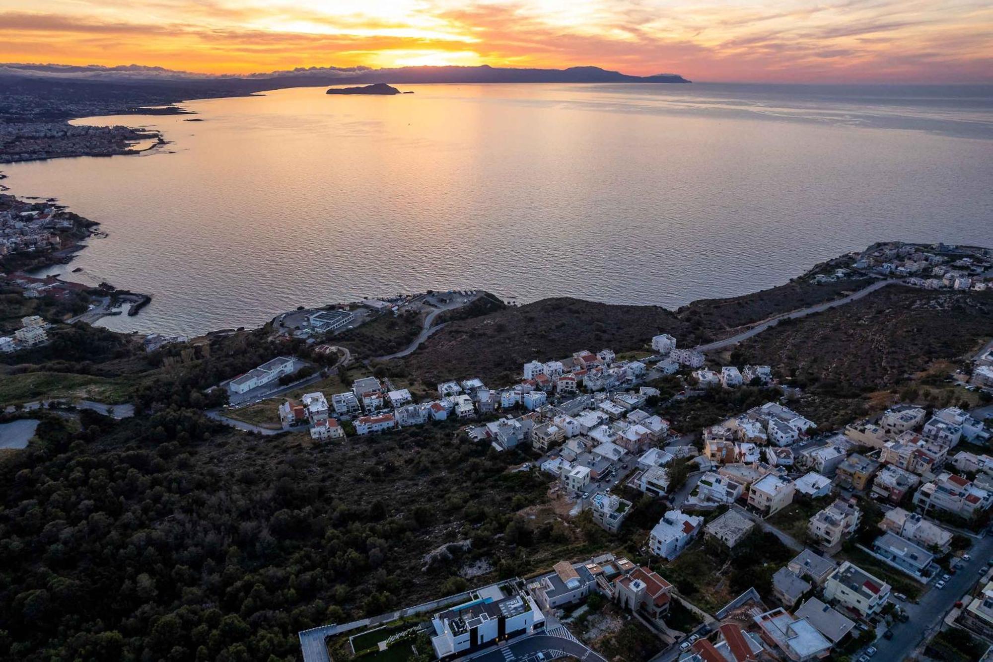 Omnia Luxury Villas - "Heated" Pools & Breathtaking Seaviews! Chania  Exteriör bild