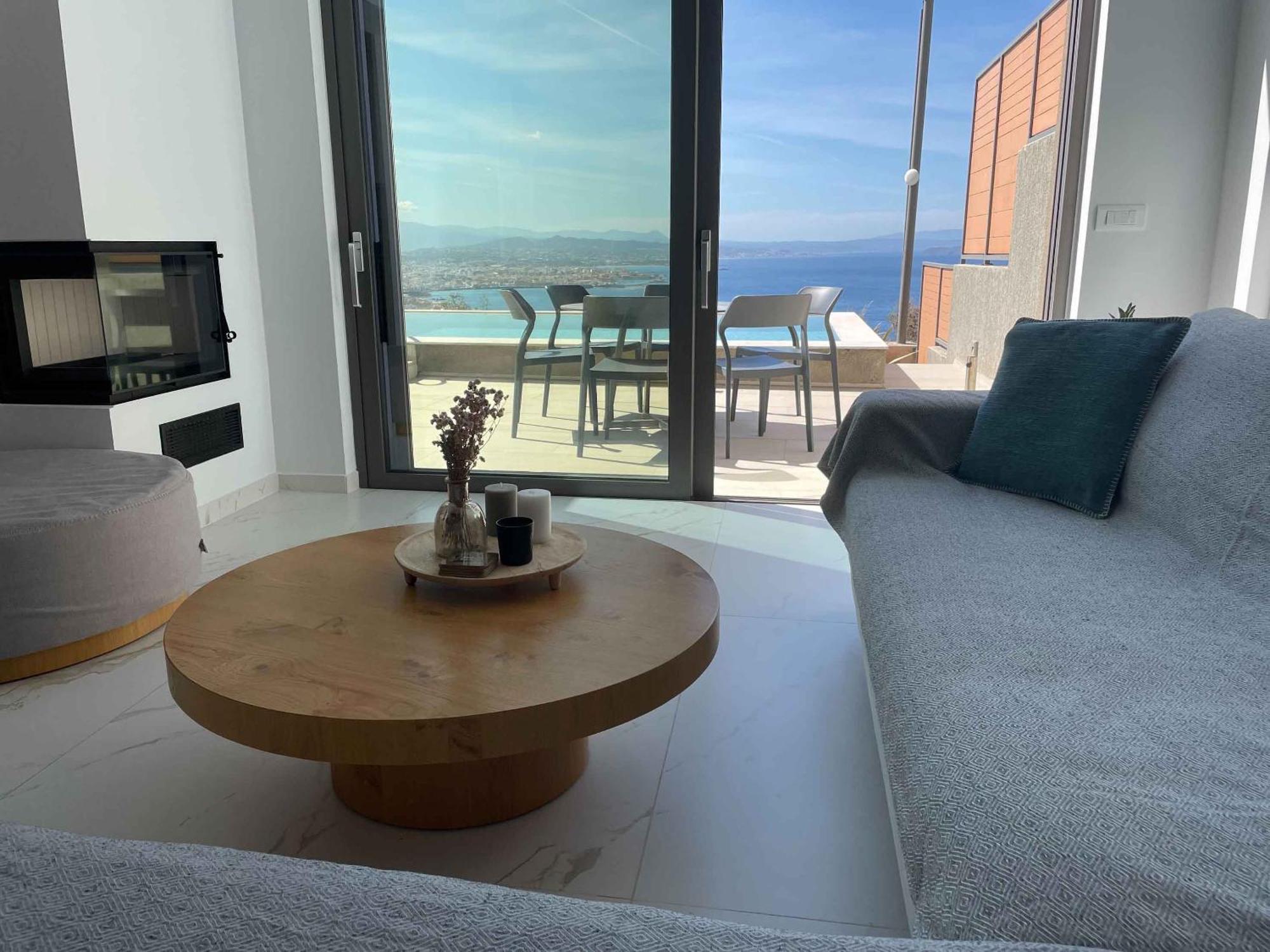 Omnia Luxury Villas - "Heated" Pools & Breathtaking Seaviews! Chania  Rum bild