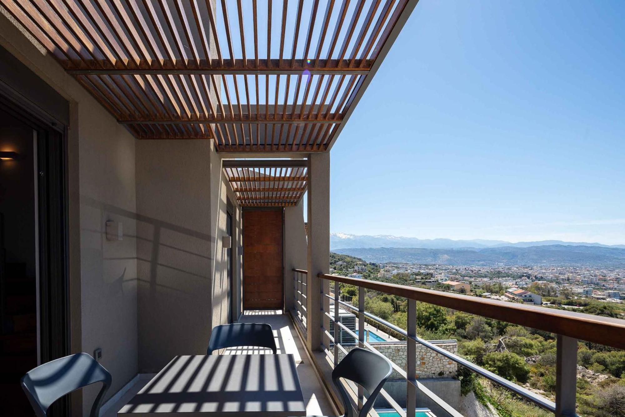 Omnia Luxury Villas - "Heated" Pools & Breathtaking Seaviews! Chania  Rum bild